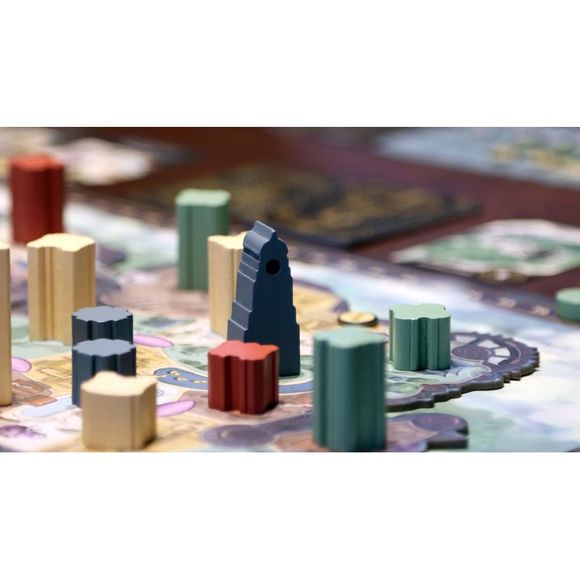 Skyrise Board Game (Essentials Edition) | Spatial Auction Game of Area Majority - Picture 2 of 9